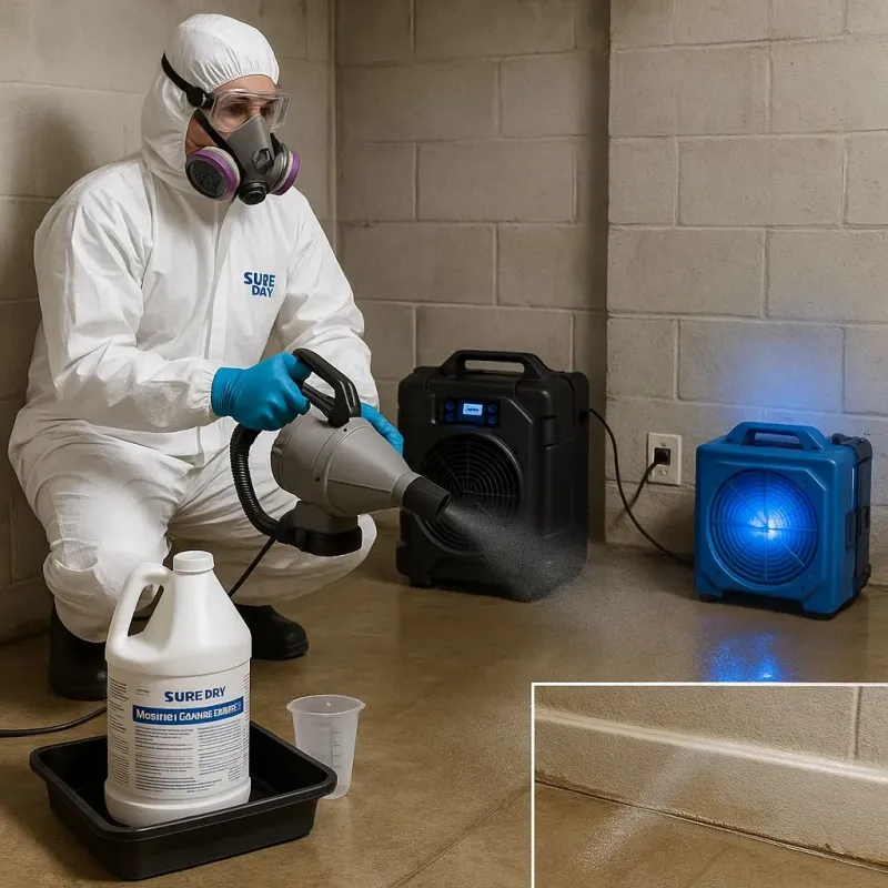 Sanitization and Odor Removal process in Madera Acres, CA