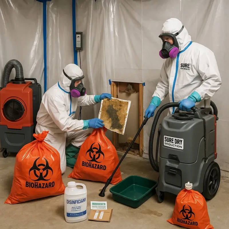 Contaminated Water Handling Protocols process in Madera Acres, CA