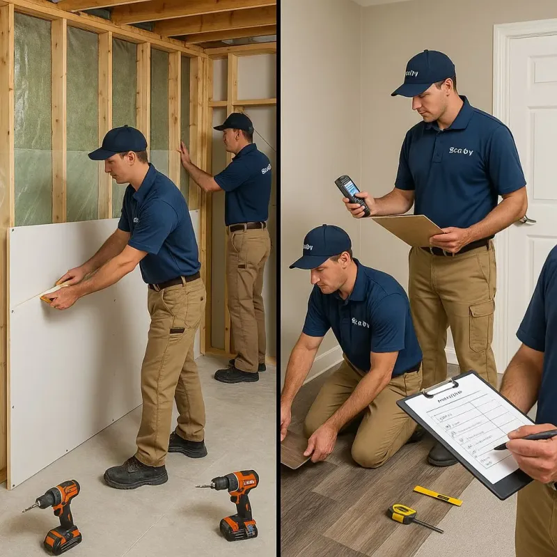 Repairs and Reconstruction process in Madera Acres, CA