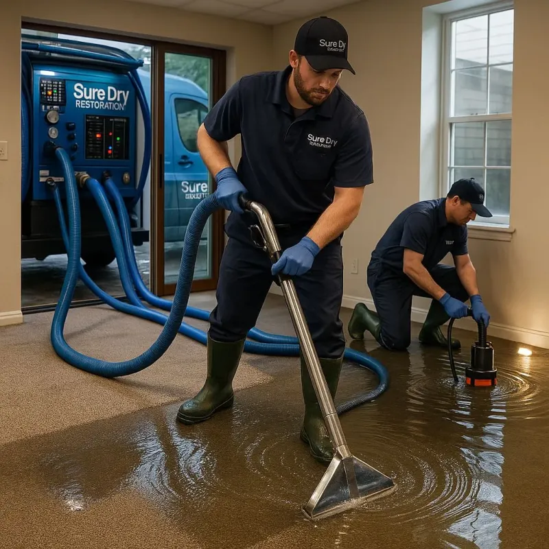 Water Extraction and Removal process in Madera Acres, CA